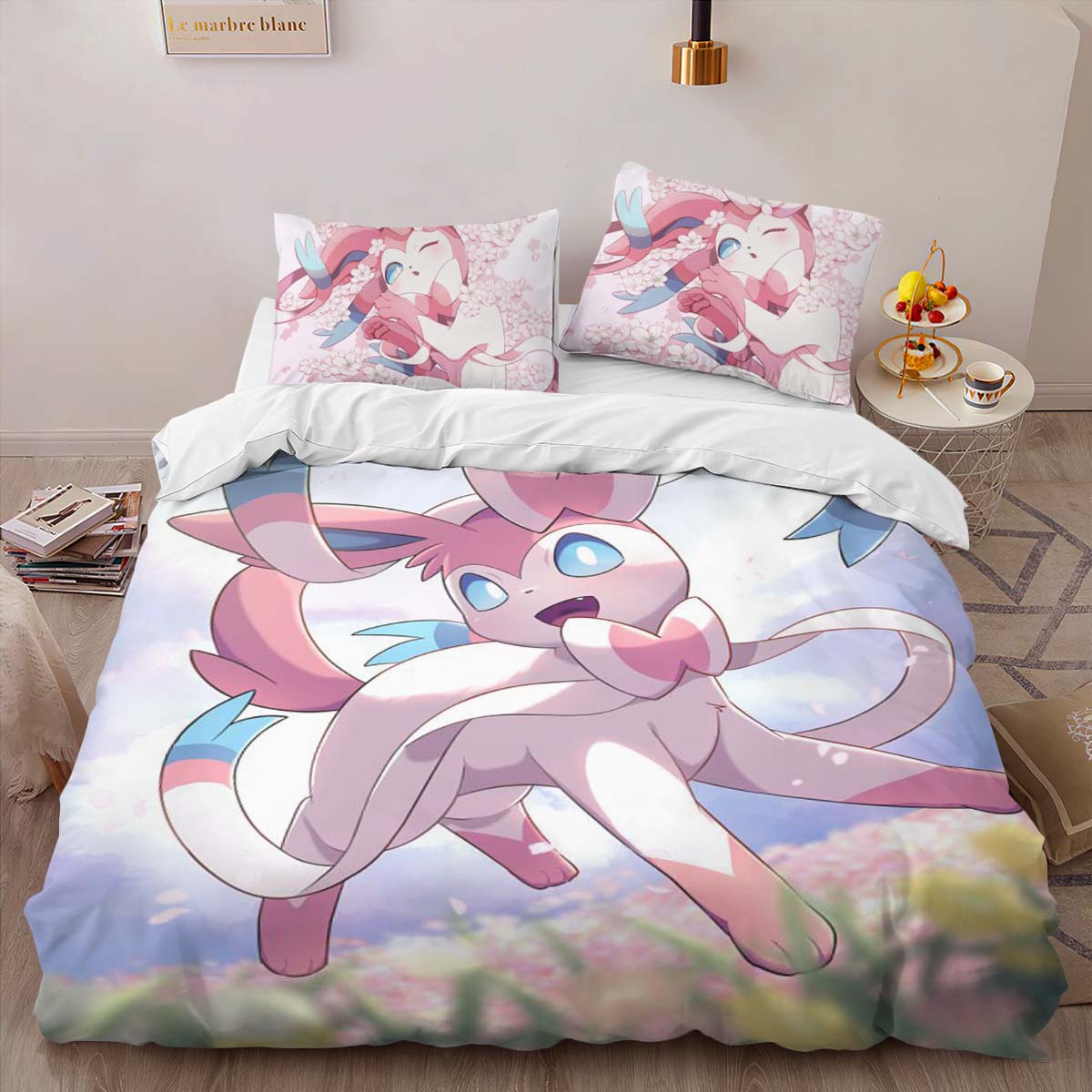 Sylveon Pokemon 4 Duvet Cover 2