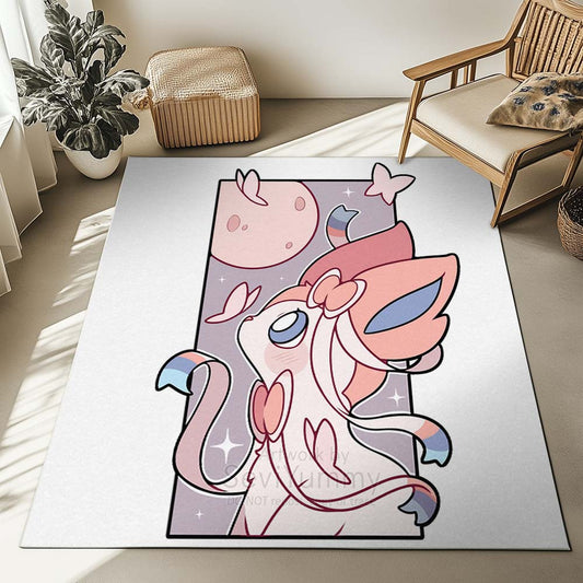 Sylveon Pokemon 5 Rug