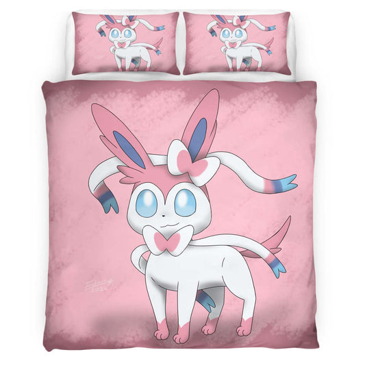 Sylveon Pokemon 9 Duvet Cover