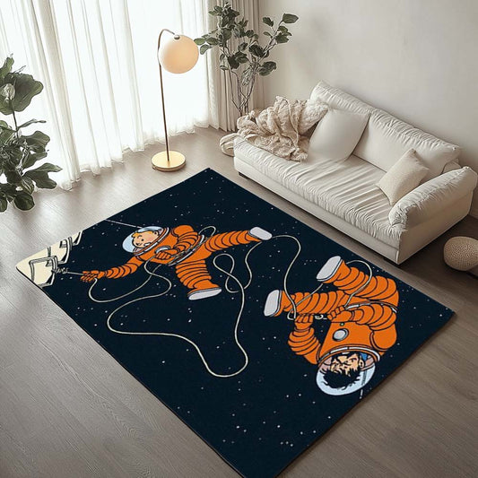 TINTIN Explorers On The Moon 5 Rug