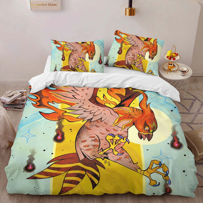 Talonflame Pokemon Duvet Cover 2