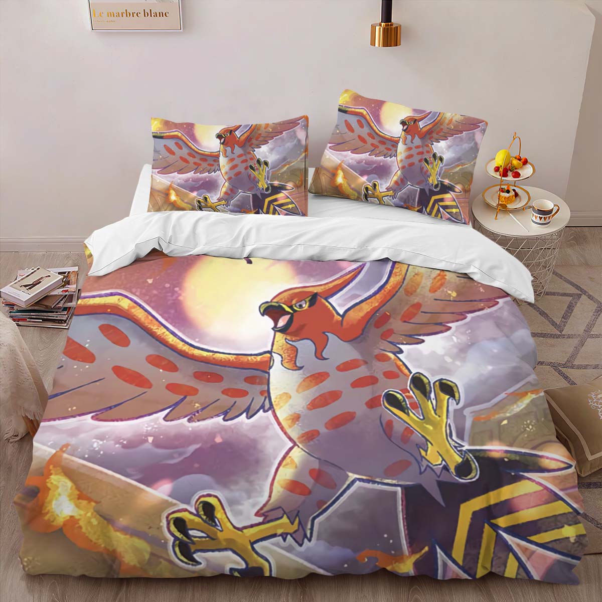 Talonflame Pokemon 2 Duvet Cover 2