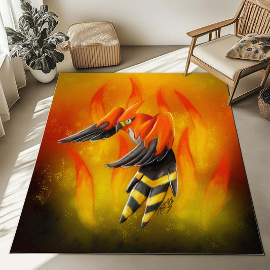 Talonflame Pokemon 4 Rug