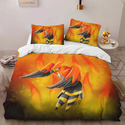 Talonflame Pokemon 4 Duvet Cover 2