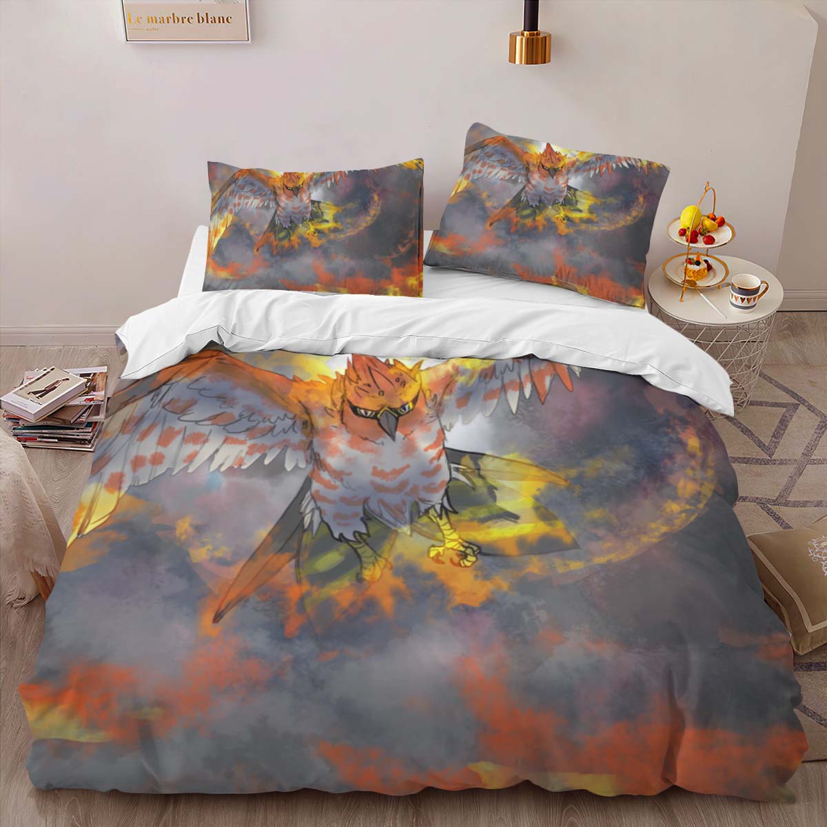 Talonflame Pokemon 6 Duvet Cover 2