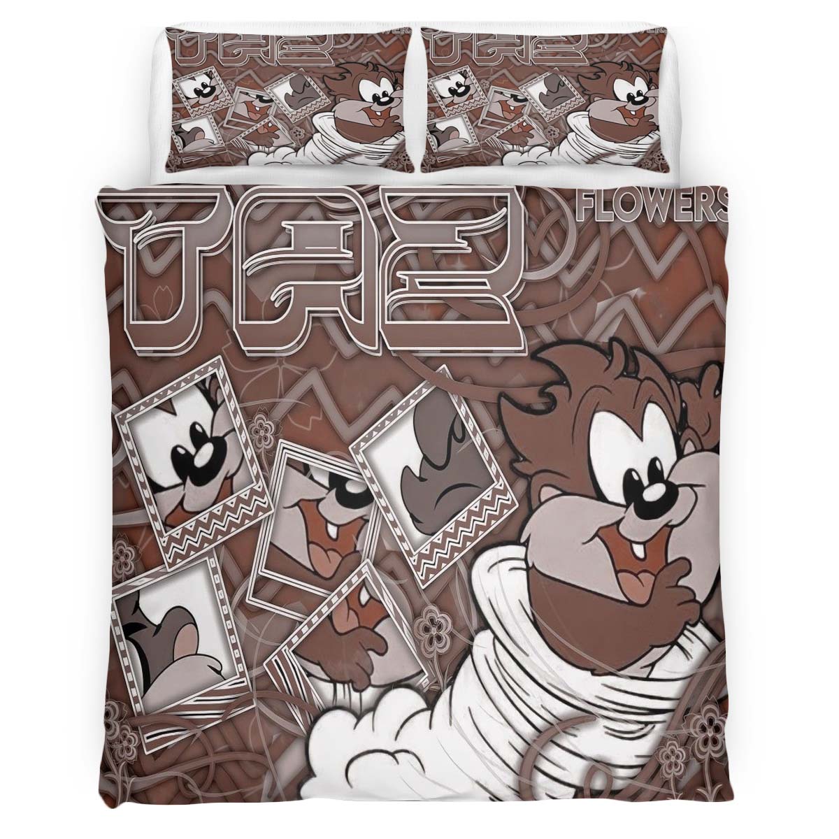 Taz Tasmania Looney Tunes 07 Duvet Cover