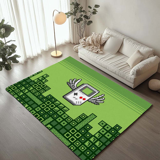 Tetris Nintendo Retro Gaming Game Boy Rug