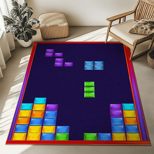 Tetris Nintendo Retro Gaming Game Boy 3 Rug