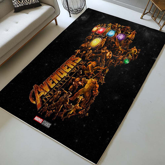 Thanos glove Marvel Rug