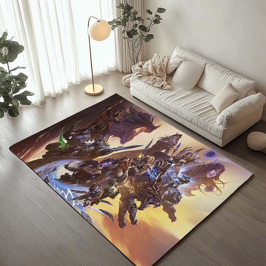 The Alliance Army World of Warcraft WOW Blizzard Reveals New WoW Mounts Rug