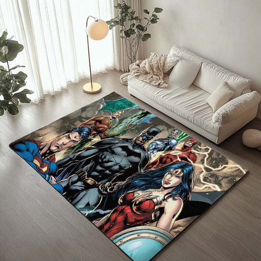 The Best Justice League Heroes Rug