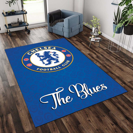 The Blues Chelsea Football Club Sport Team 05 Rug