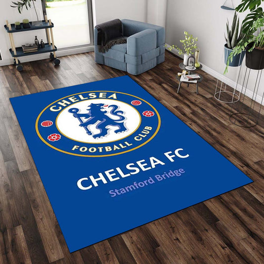 The Blues Chelsea Football Club Sport Team 07 Rug