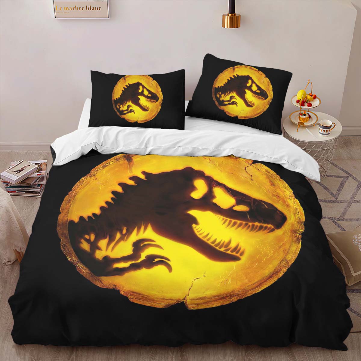 The Dinosaurs of Jurassic World 2 Duvet Cover 2