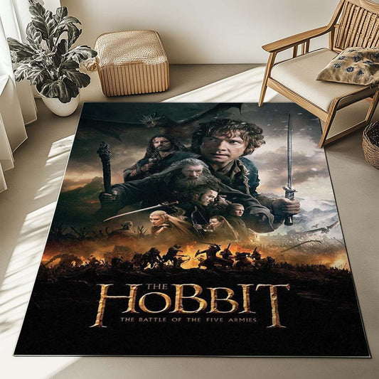 The Hobbit The Battle of the Five Armies Rug
