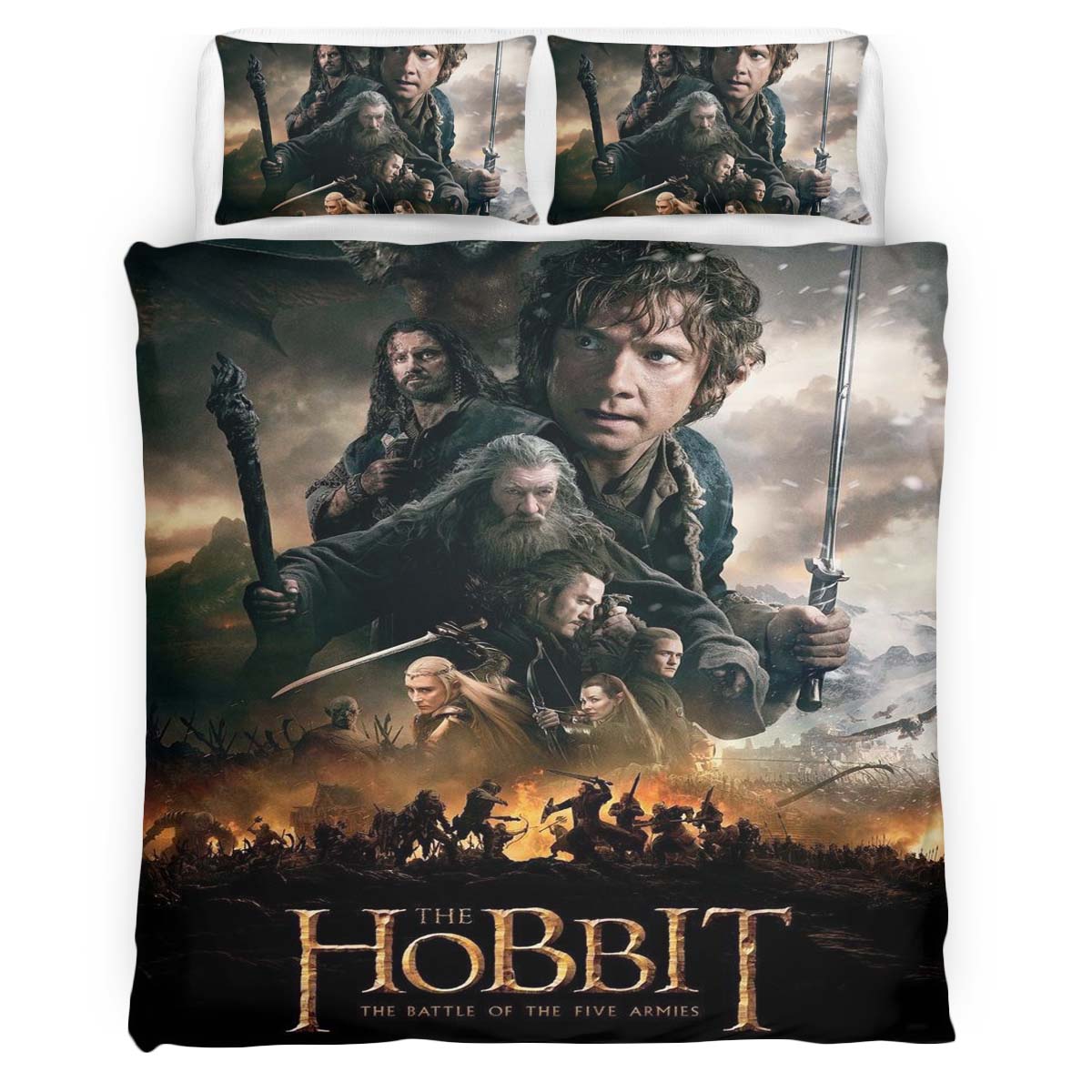 The Hobbit The Battle of the Five Armies Duvet Cover