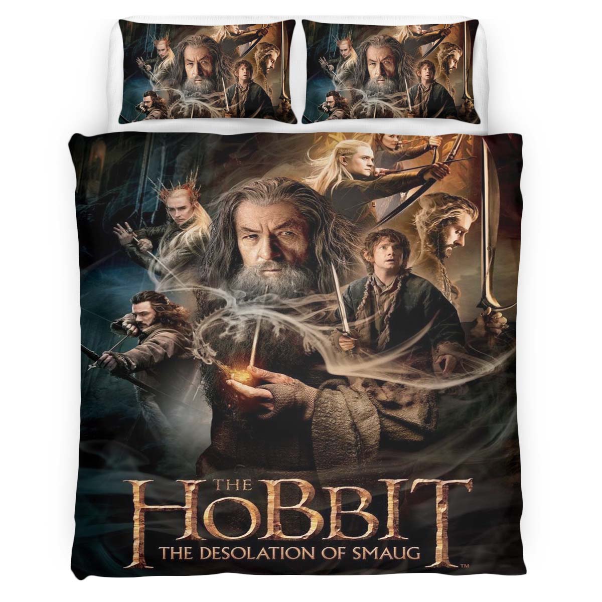 The Hobbit The Desolation Of Smaug Duvet Cover