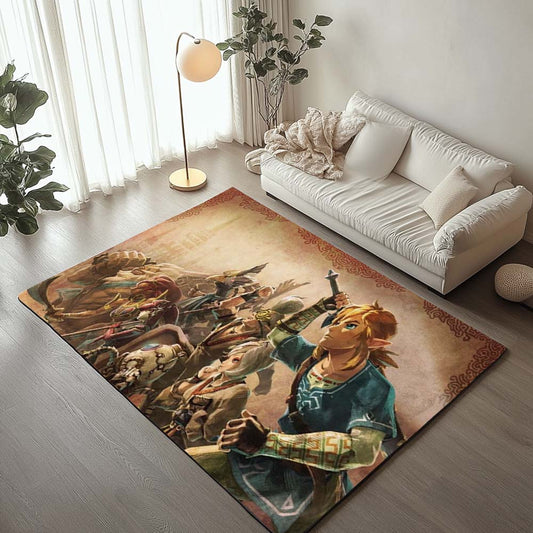 The Legend of Zelda All Characters 2 Rug