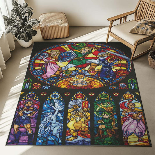 The Legend of Zelda All Characters 5 Rug