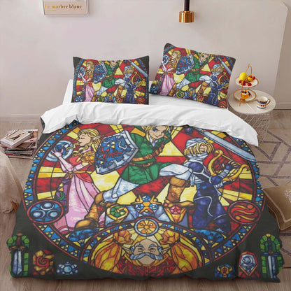The Legend of Zelda All Characters 5 Duvet Cover 2