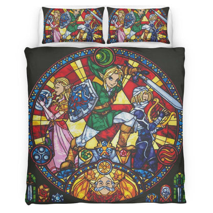 The Legend of Zelda All Characters 5 Duvet Cover