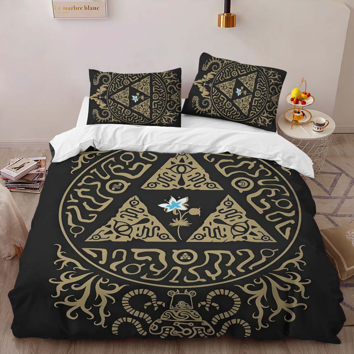 The Legend of Zelda Breath of the Wild Triforce Duvet Cover 2