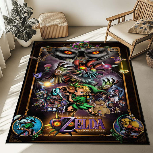 The Legend of Zelda Majoras Mask Moon Skull Kid Rug