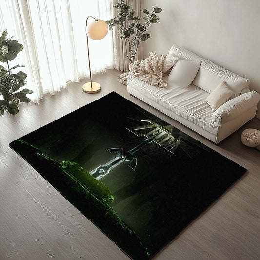 The Legend of Zelda Master Sword Rug