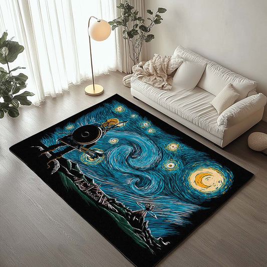 The Legend of Zelda Van Gogh Style Rug