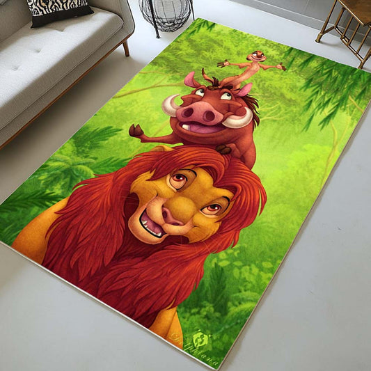 The Lion King Characters 02 Rug