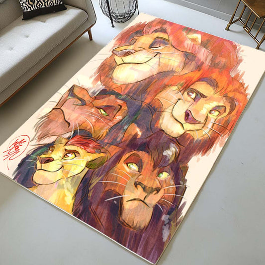 The Lion King Characters 06 Rug