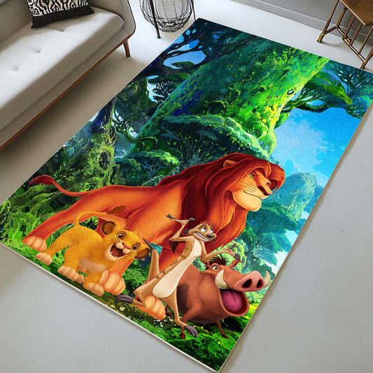 The Lion King Characters Rug