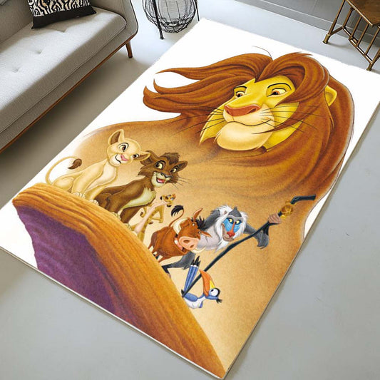The Lion King Characters 10 Rug