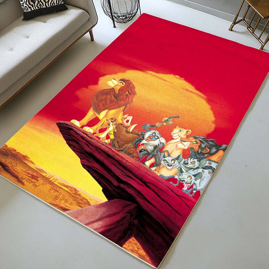 The Lion King Characters 12 Rug