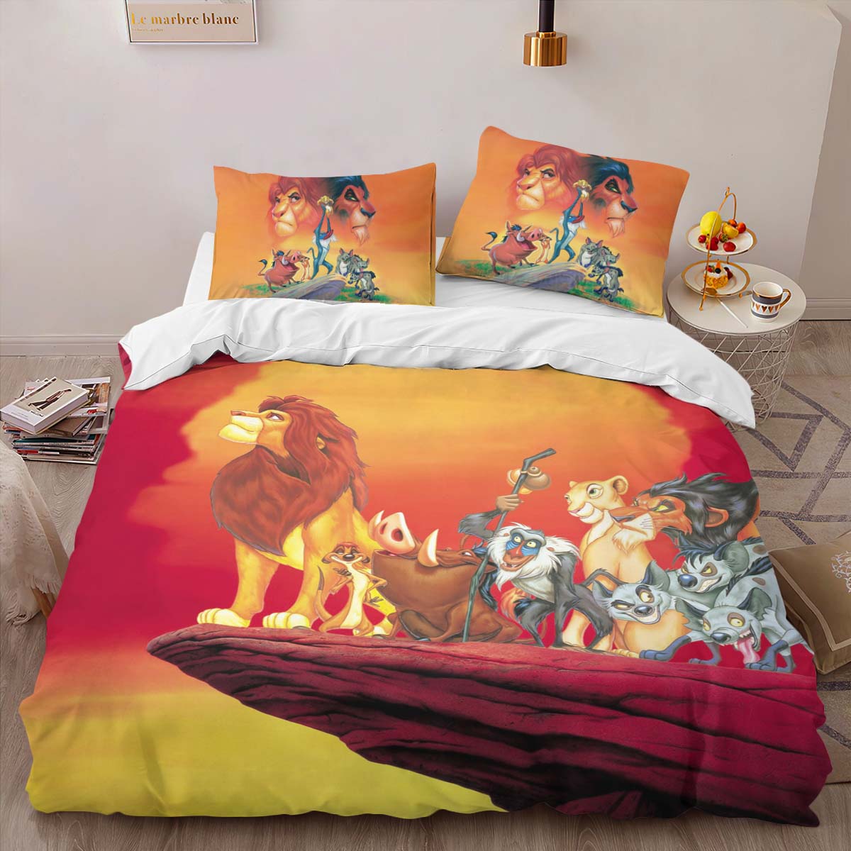 The Lion King Characters 12 Duvet Cover 2