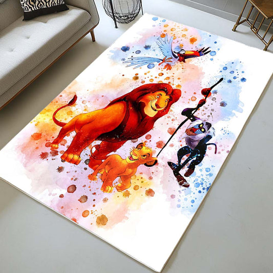 The Lion King Characters 13 Rug