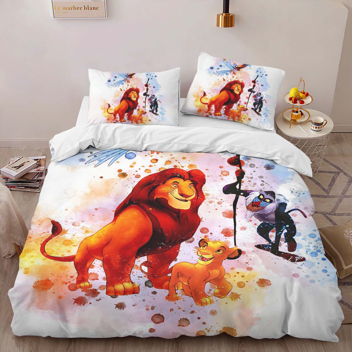 The Lion King Characters 13 Duvet Cover 2