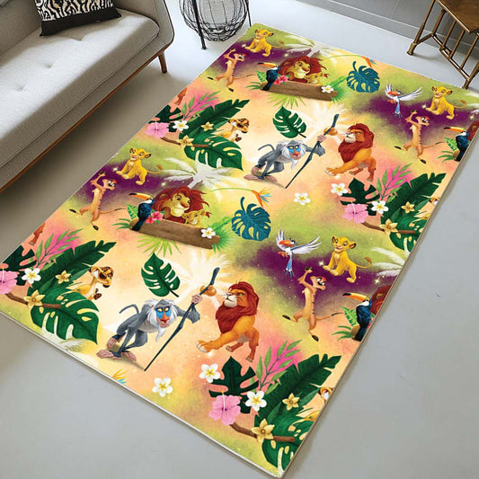 The Lion King Characters 19 Rug