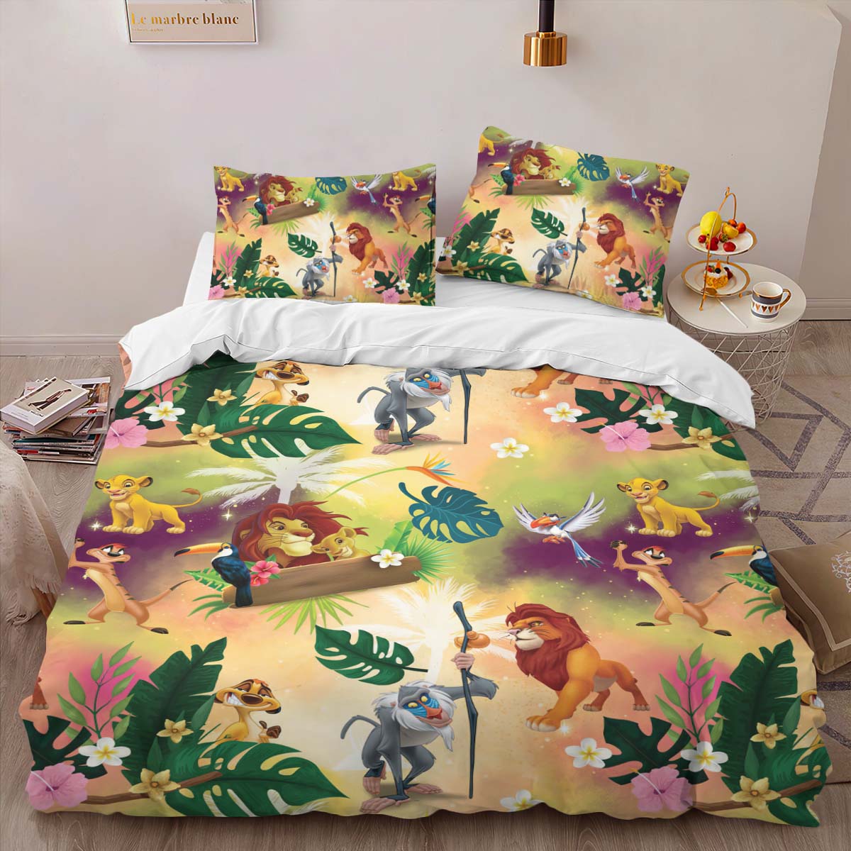 The Lion King Characters 19 Duvet Cover 2