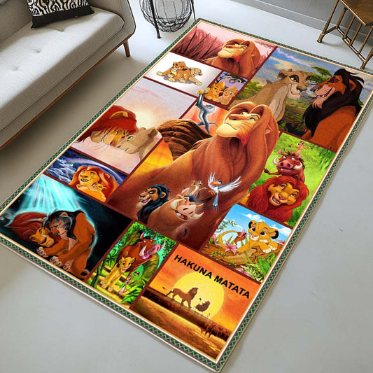 The Lion King Characters 20 Rug