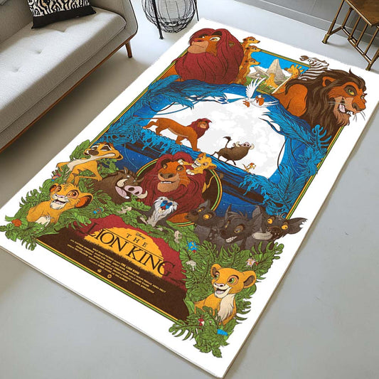 The Lion King Characters 22 Rug