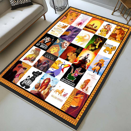 The Lion King Characters 23 Rug