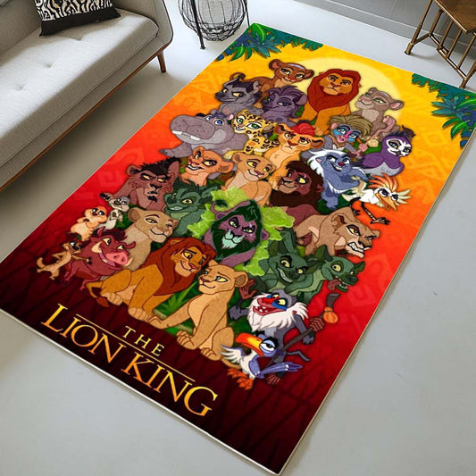 The Lion King Characters 24 Rug