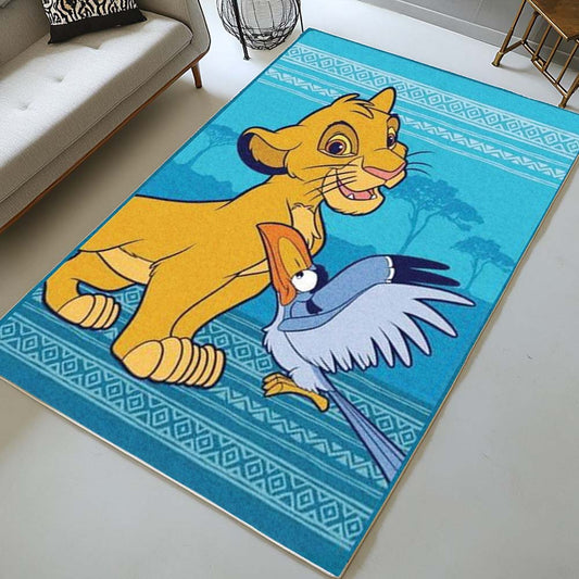 The Lion King Simba And Zazu Rug