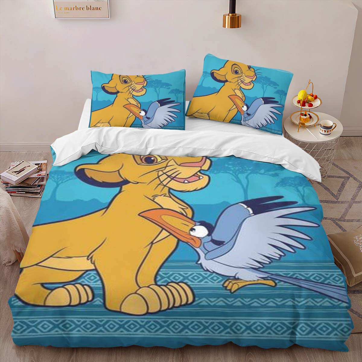 The Lion King Simba And Zazu Duvet Cover 2