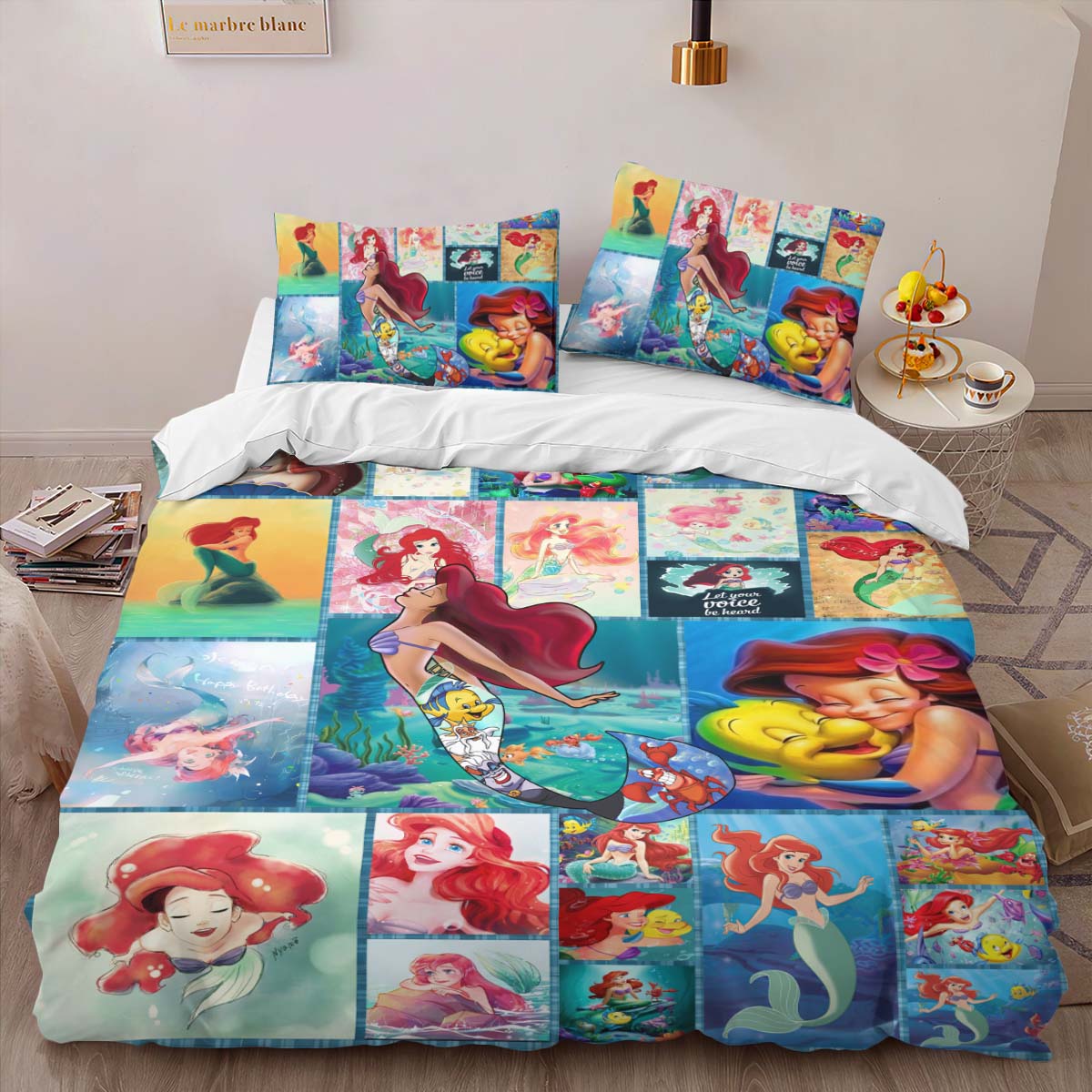 The Little Mermaid Ariel 02 Duvet Cover 2