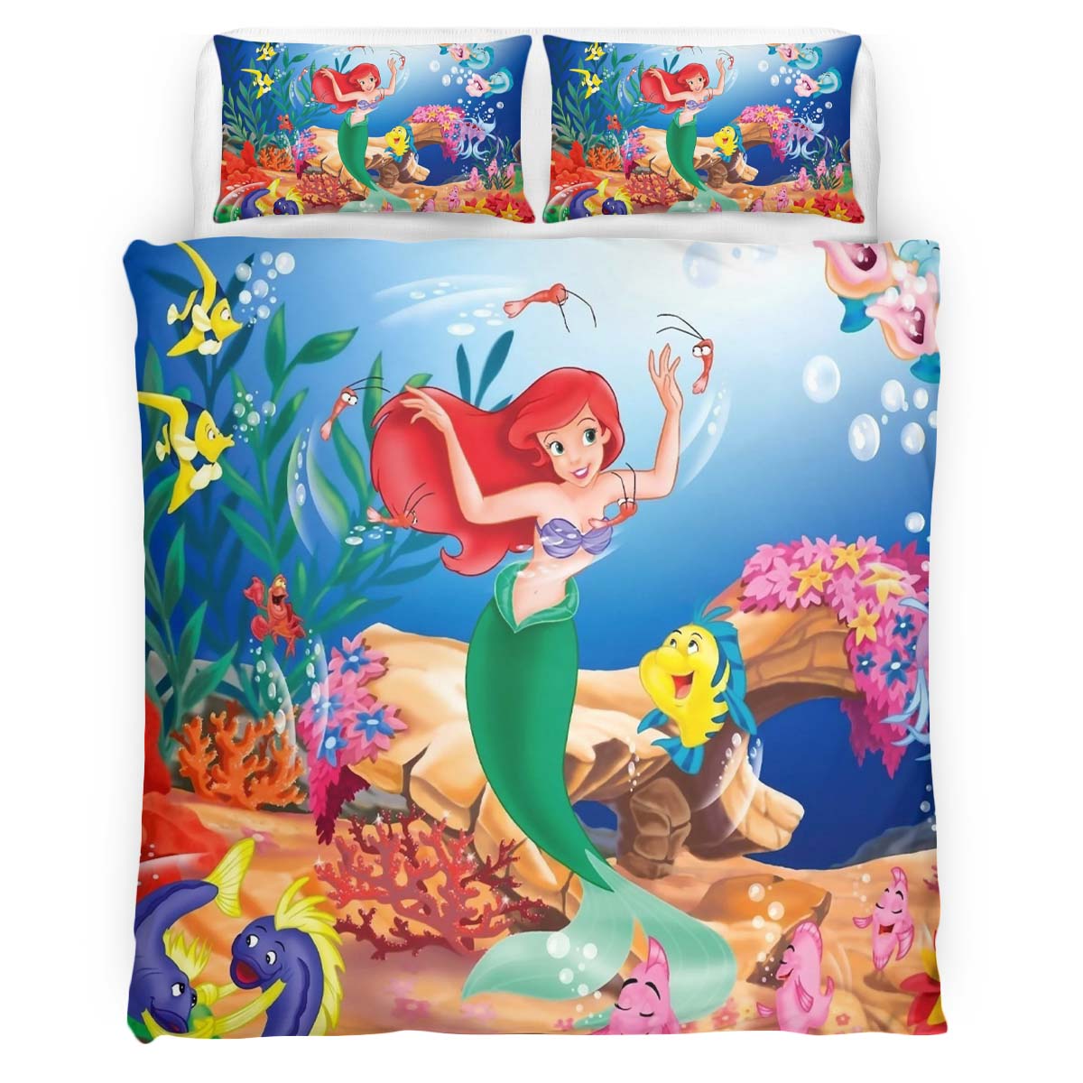 The Little Mermaid Ariel 09 Duvet Cover