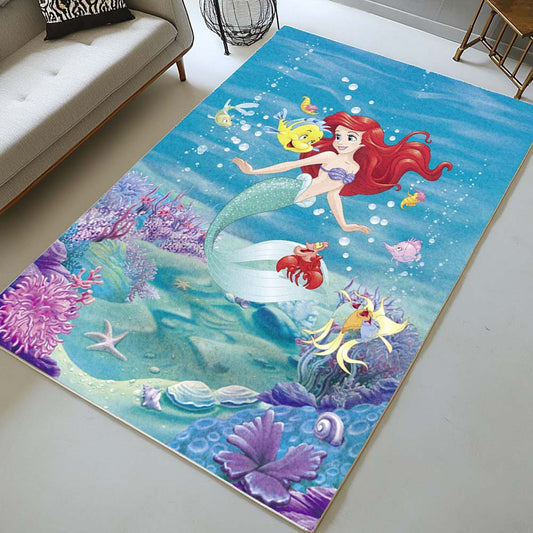 The Little Mermaid Ariel 10 Rug