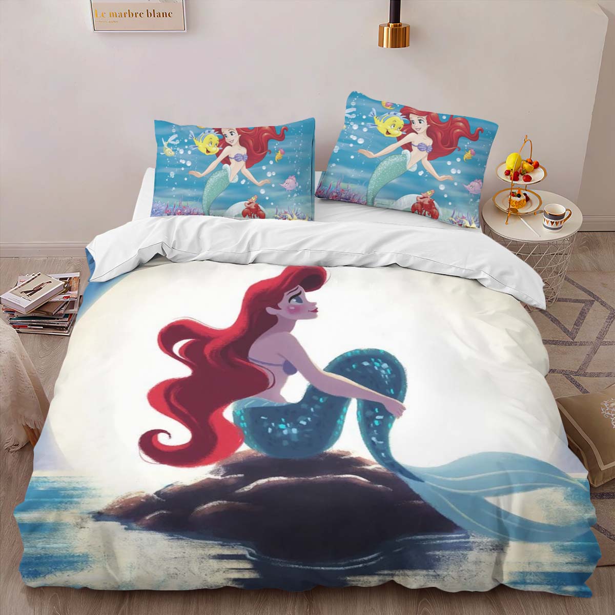 The Little Mermaid Ariel 11 Duvet Cover 2