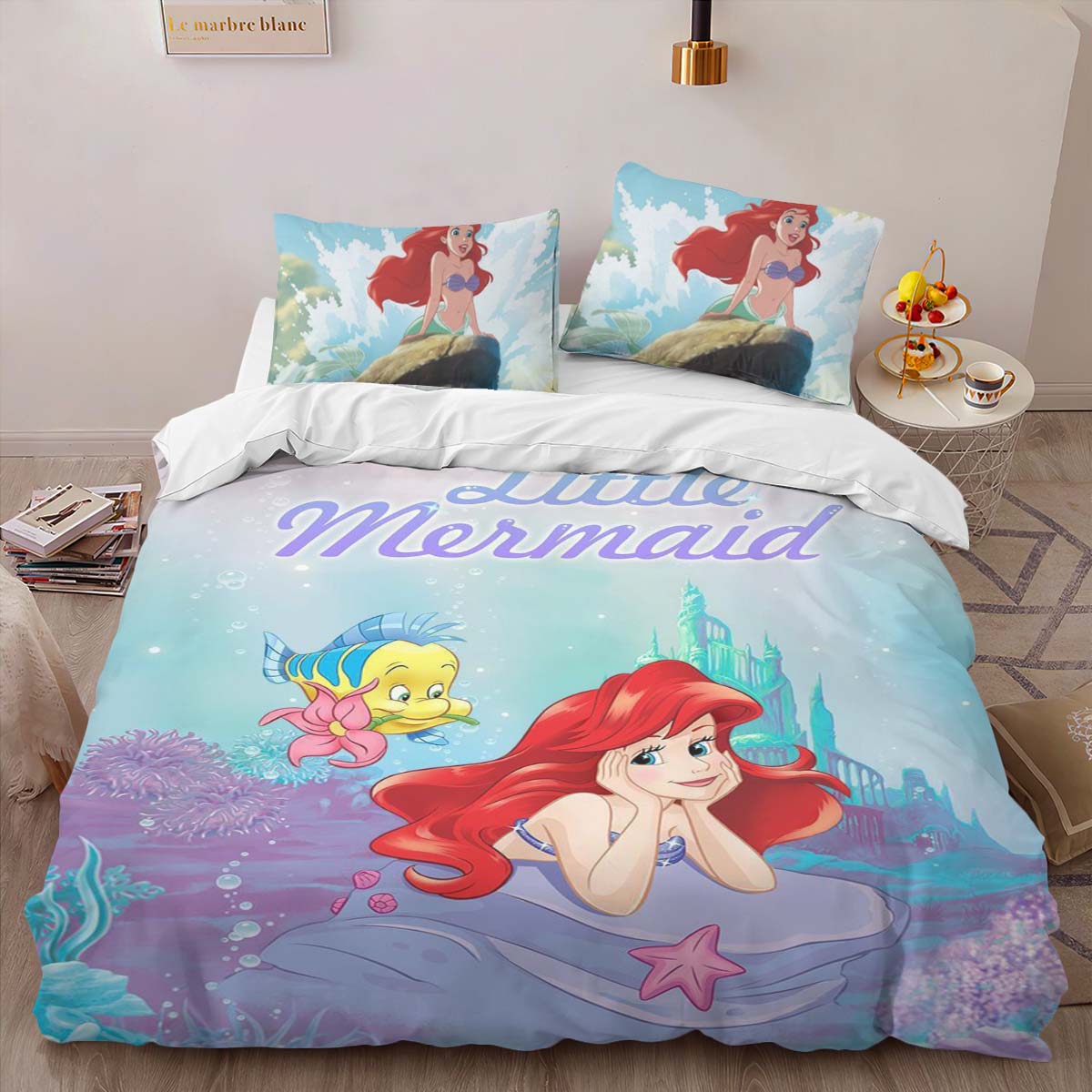 The Little Mermaid Ariel 17 Duvet Cover 2